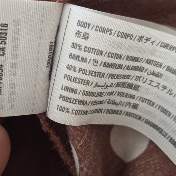 Abercrombie & Fitch Puff Sleeve Mini Day Dress - Picture 7 of 7